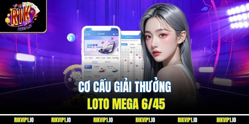 Cơ cấu giải thưởng loto Mega 6/45